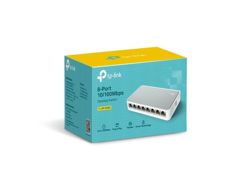 Tplink 8-Port Desktop Switch Tl-Sf1008D image 2